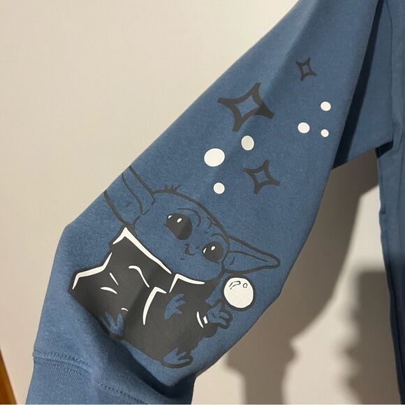 Disney Star Wars Women's Grogu Stronger Than You Think Graphic Sweatshirt - Picture 6 of 7